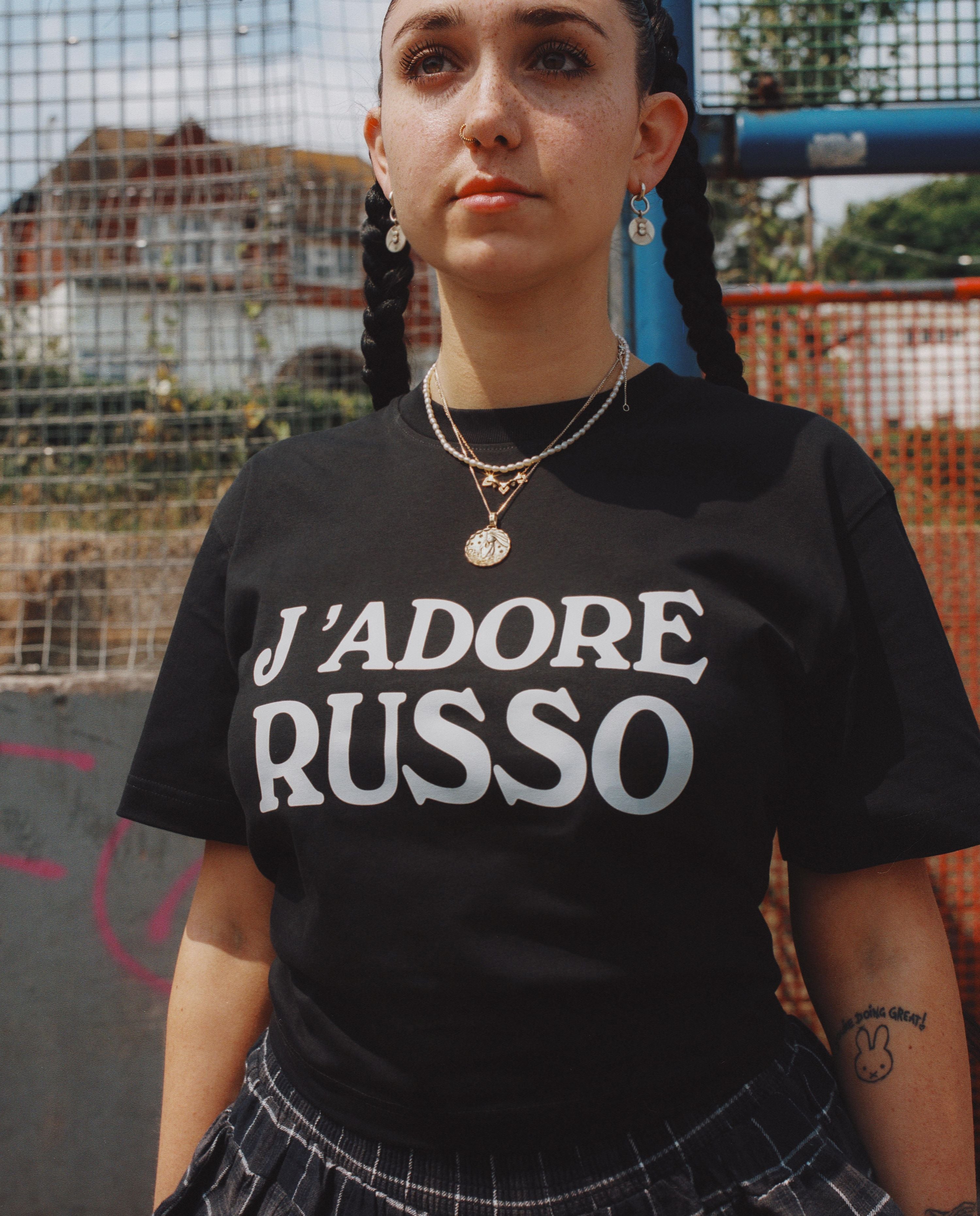 ART OF Football J'adore Tee | AOF Women's Black Graphic T-shirt