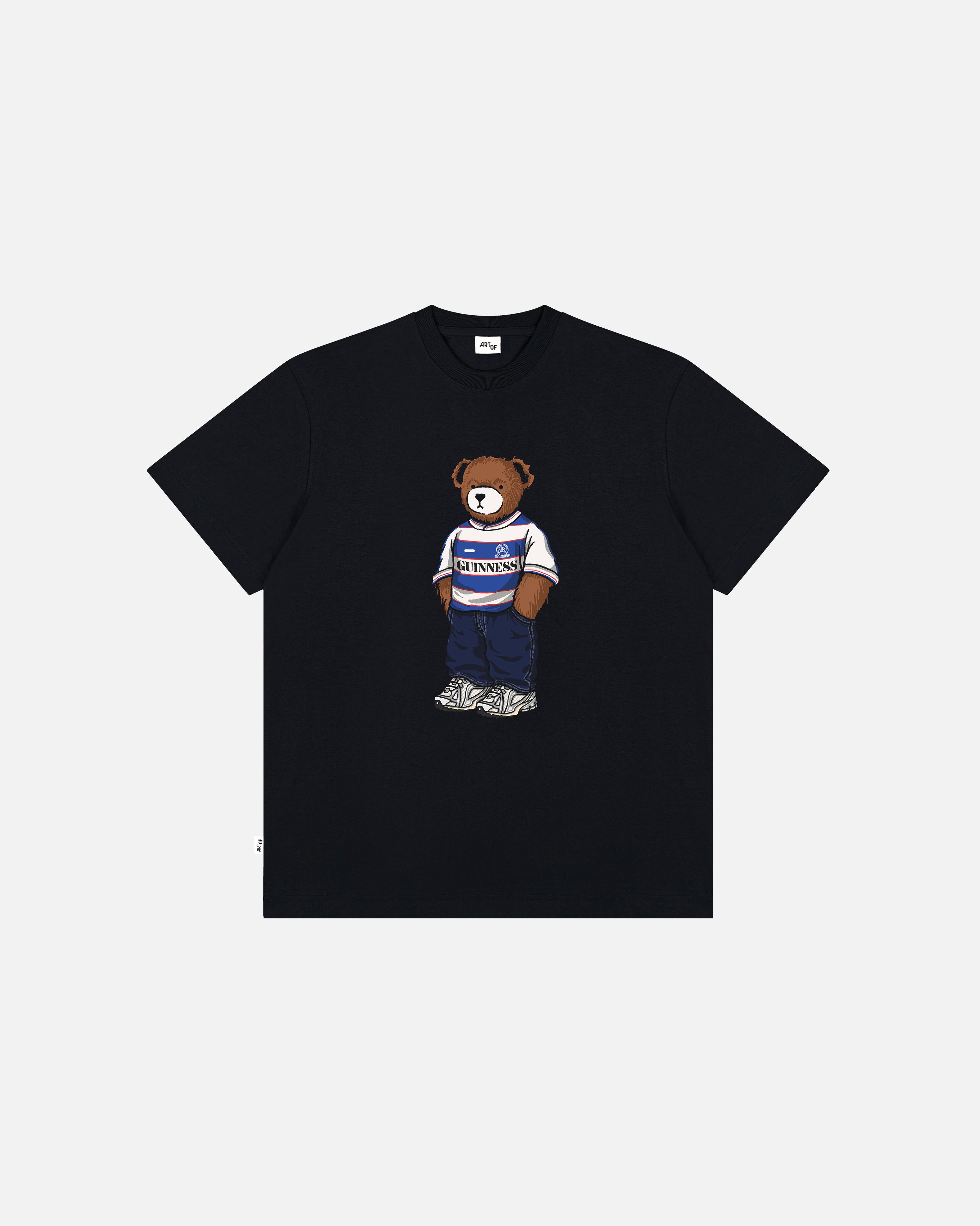 ART OF x QPR Home Pickles | Black Graphic Football T-shirt