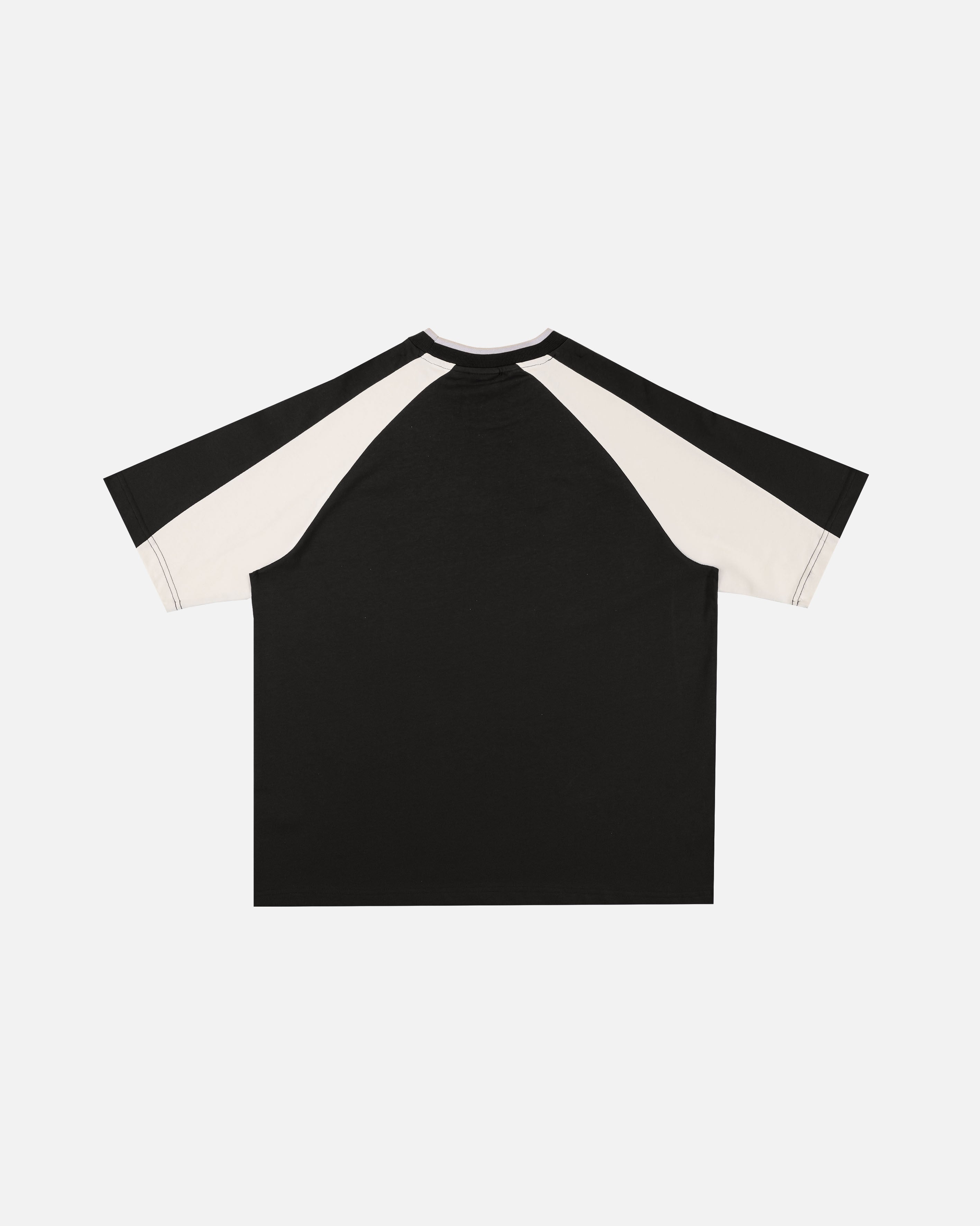 ART OF x Guinness 90s Oversized Panelled Tee | Black Football T-shirt