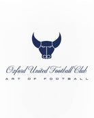 ART OF x Oxford Heritage Tee | White Graphic Football T-shirt