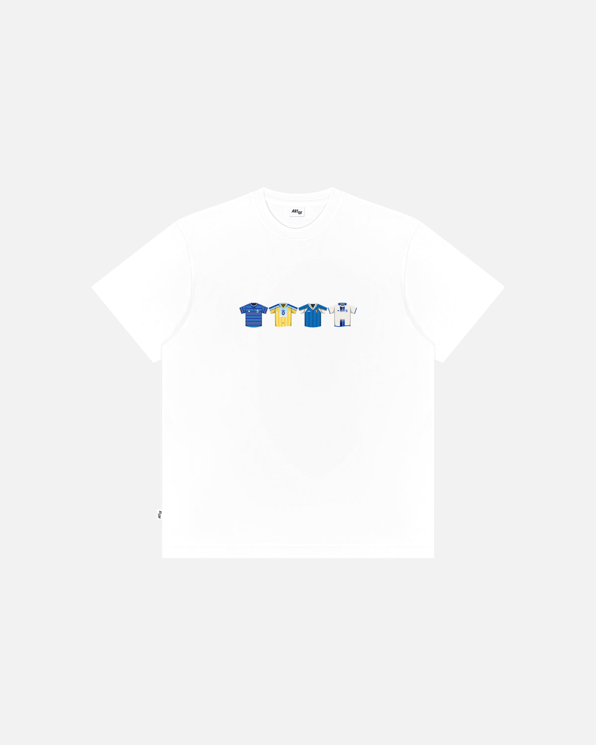 ART OF Chelsea Classics Tee | CFC White Graphic Football T-shirt