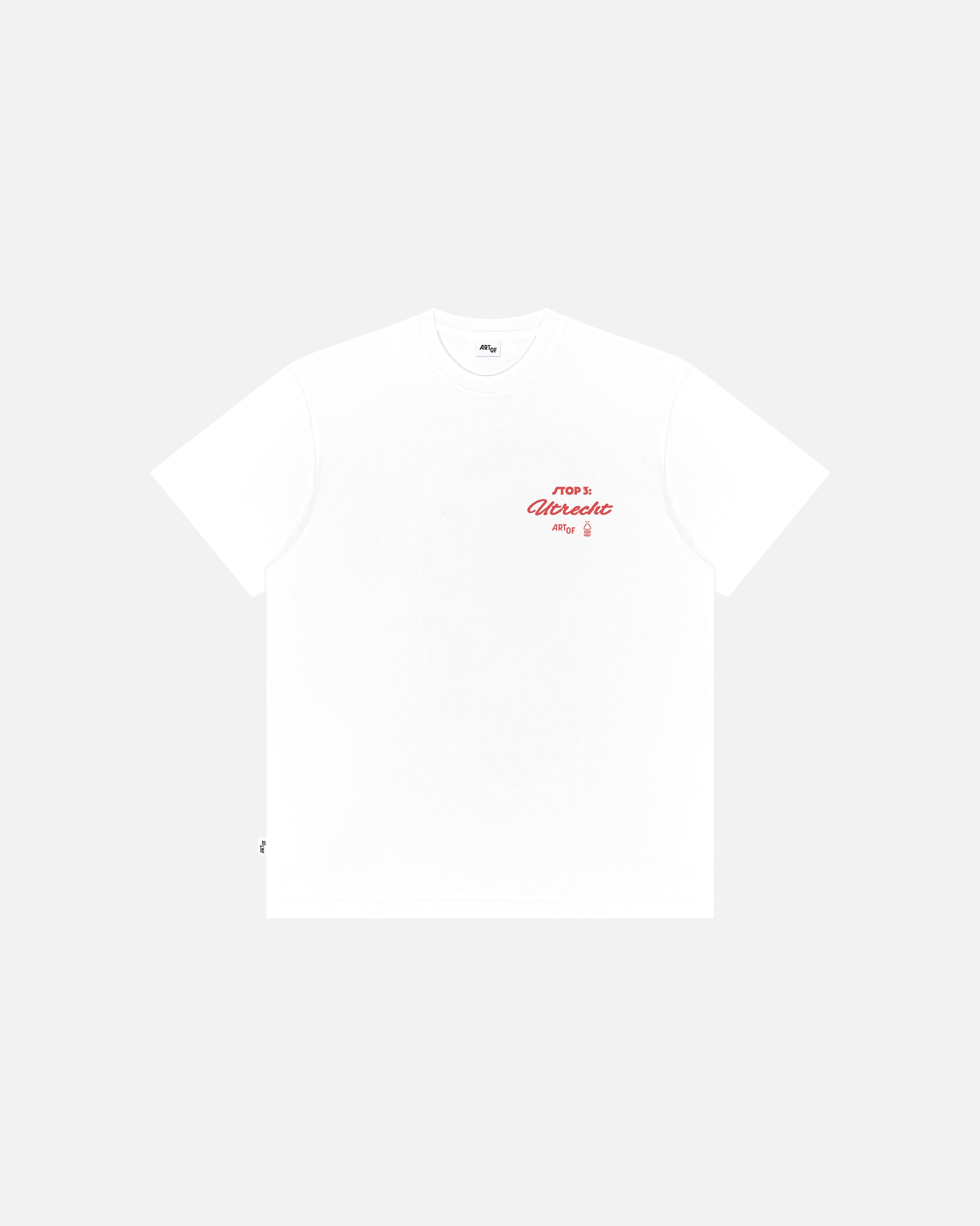 ART OF Football x Forest In Utrecht Tee | AOF White Graphic T-shirt