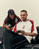 AOF x Forest 90s Heavyweight Panelled T-shirt | Art of Football