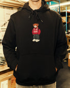 ART OF Football x Forest Pickles Hoodie | AOF Black Embroidered Sweat