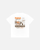 AOF x Pukka Too Good To Miss Tee | White T-shirt | Art of Football