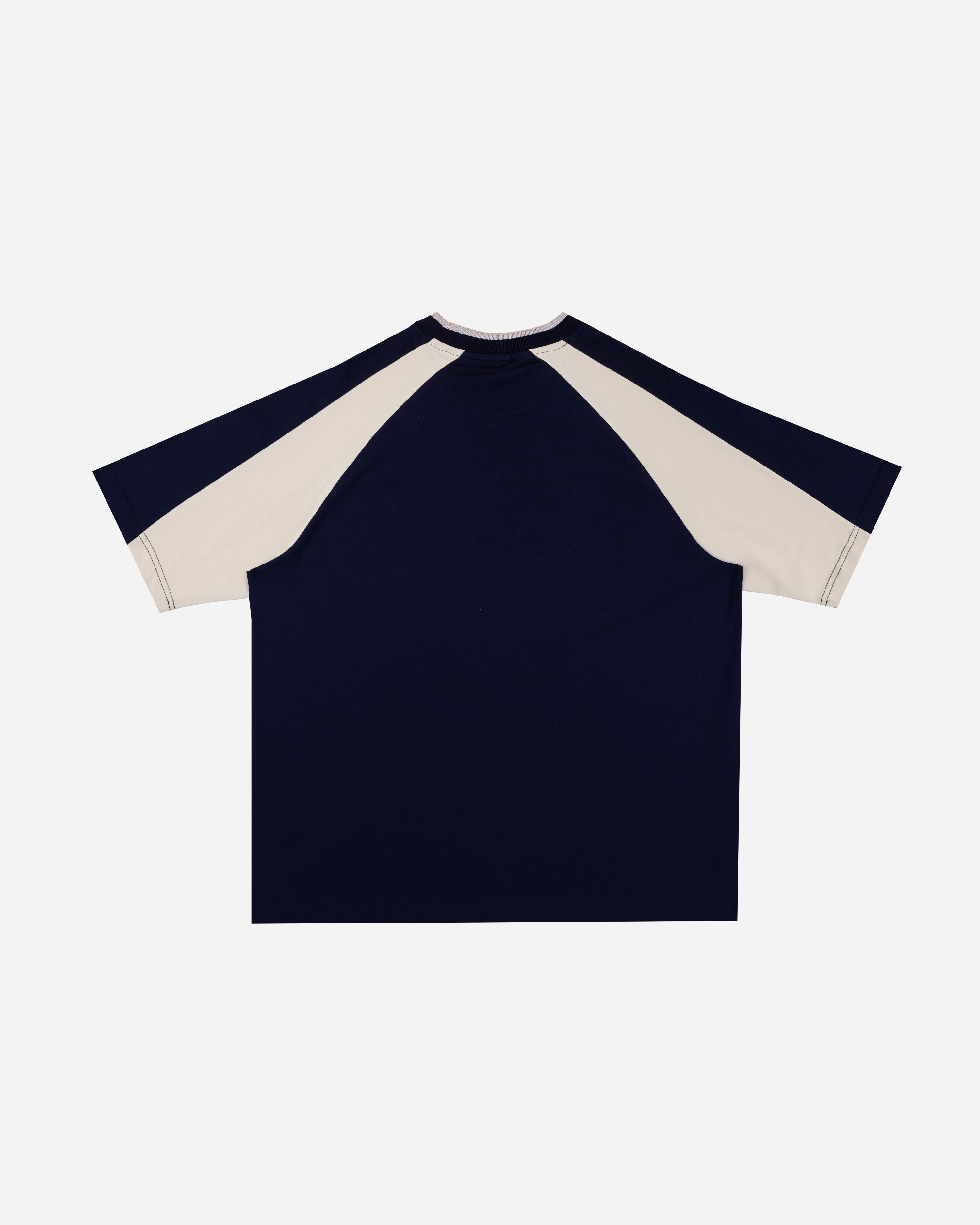 AOF x Brighton 90s Heavyweight Panelled T-shirt | Art of Football