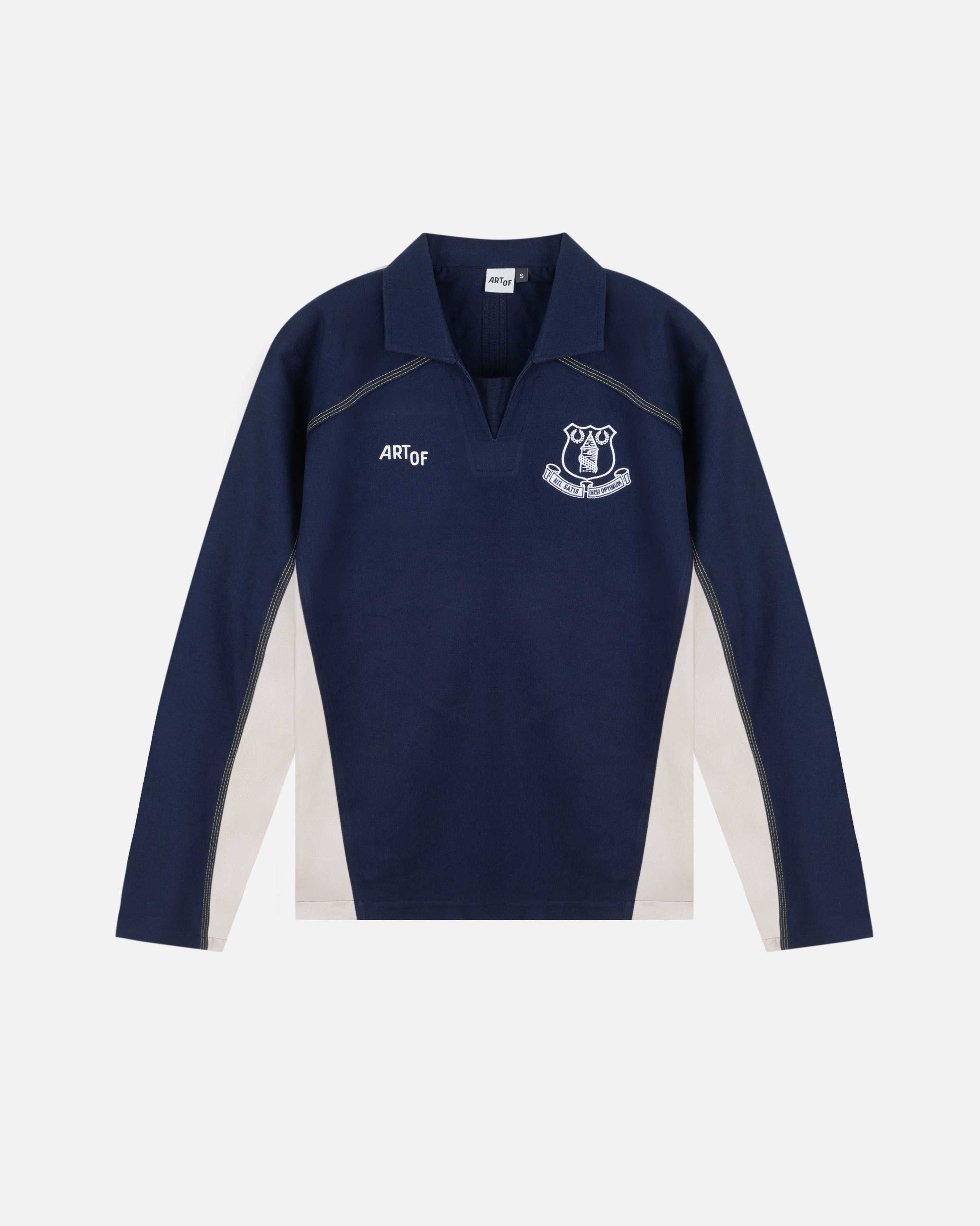 ART OF x Everton Drill Top | Long Sleeved Embroidered Football Merch