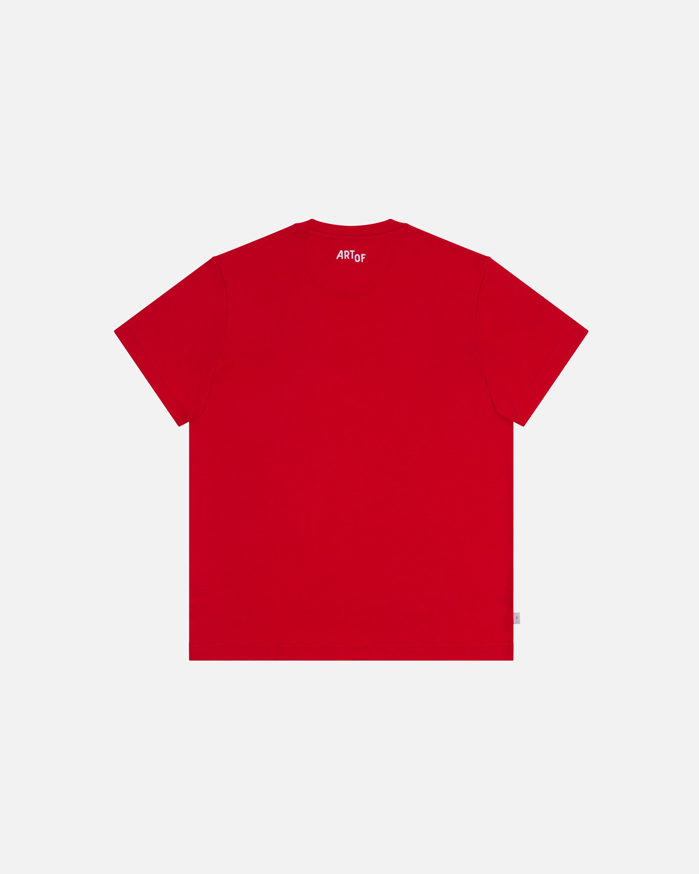 ART OF x Nottingham Forest Embroidered Red Tee | Football T-shirt
