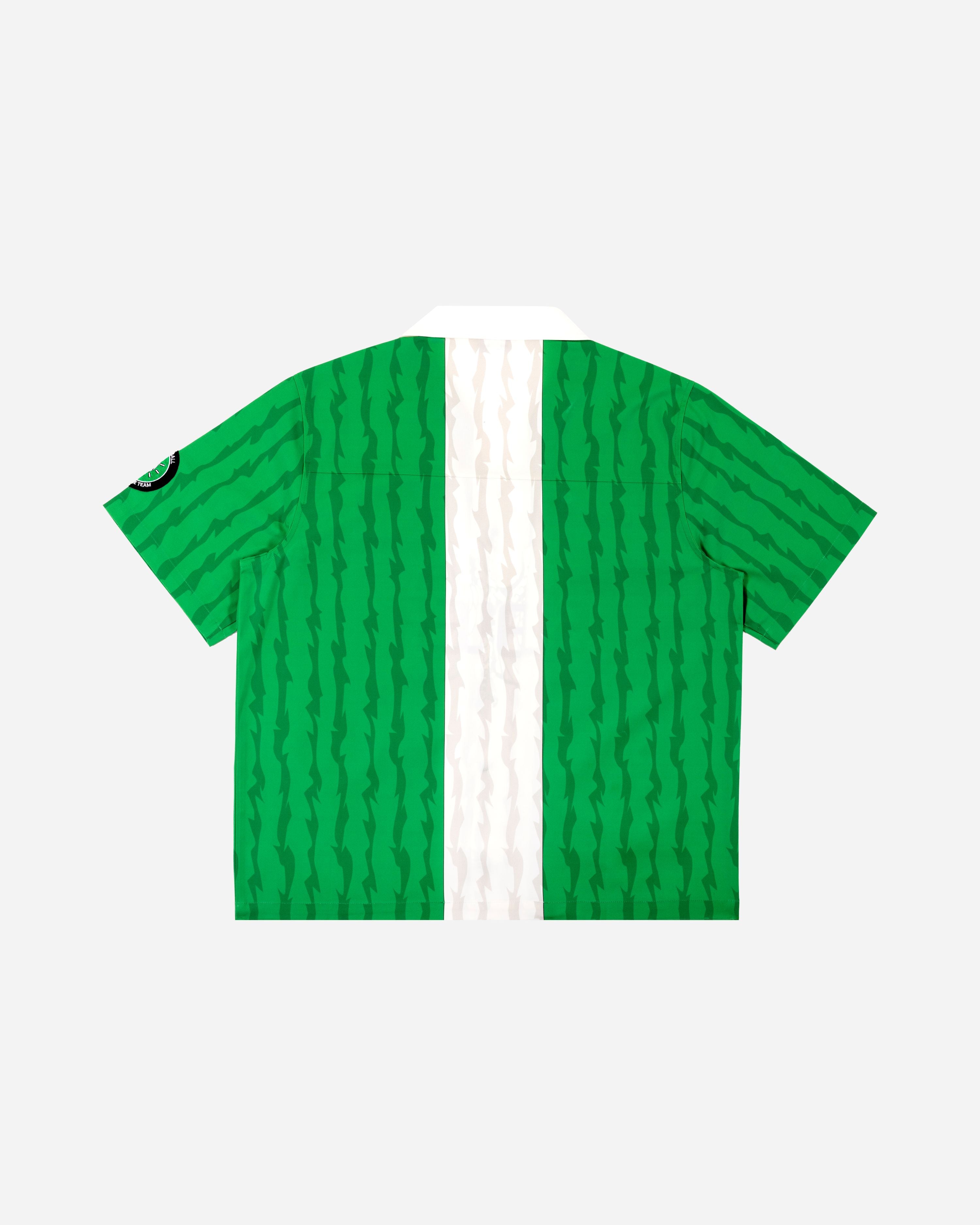AOF Super Button Down Shirt | Green Shirt | Art of Football