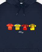 ART OF x Forest Classics Hoodie | NFFC Navy Embroidered Football Sweat