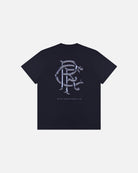 ART OF x Rangers 00s Graphic Tee | RFC Navy Printed Football T-shirt