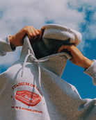 ART OF x Sunderland Stadium Hoodie | Grey Embroidered Football Sweat
