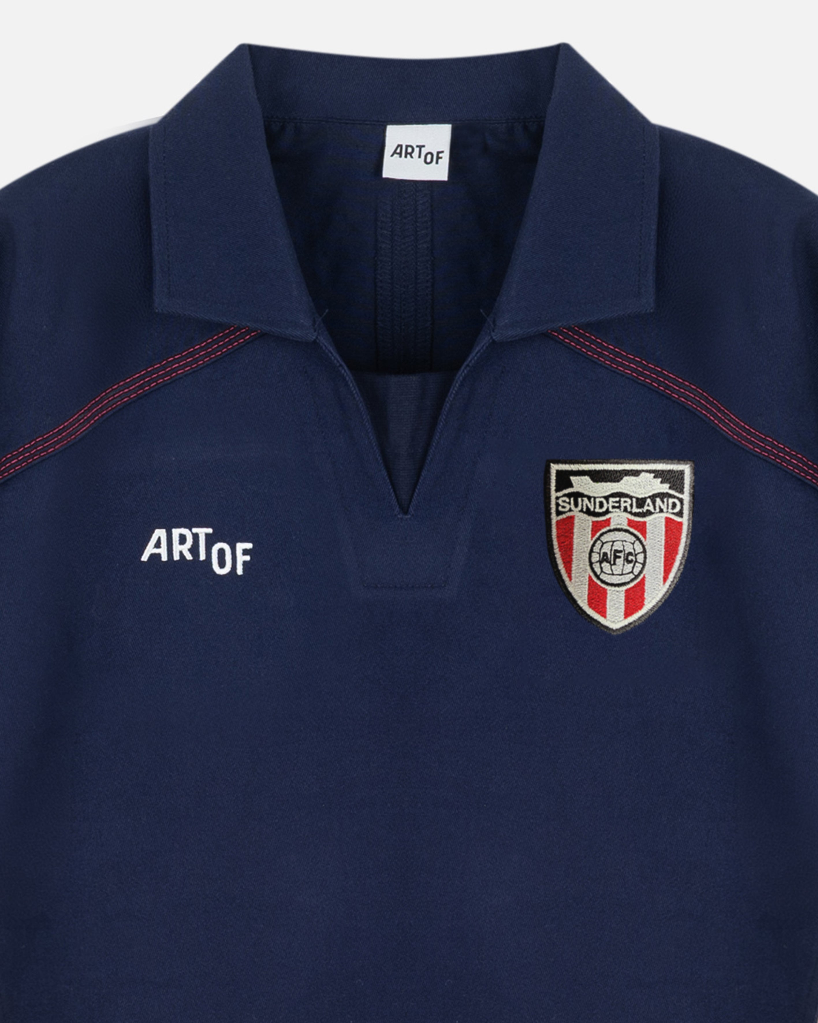 ART OF Sunderland Drill Top | Long Sleeved Embroidered Football Merch