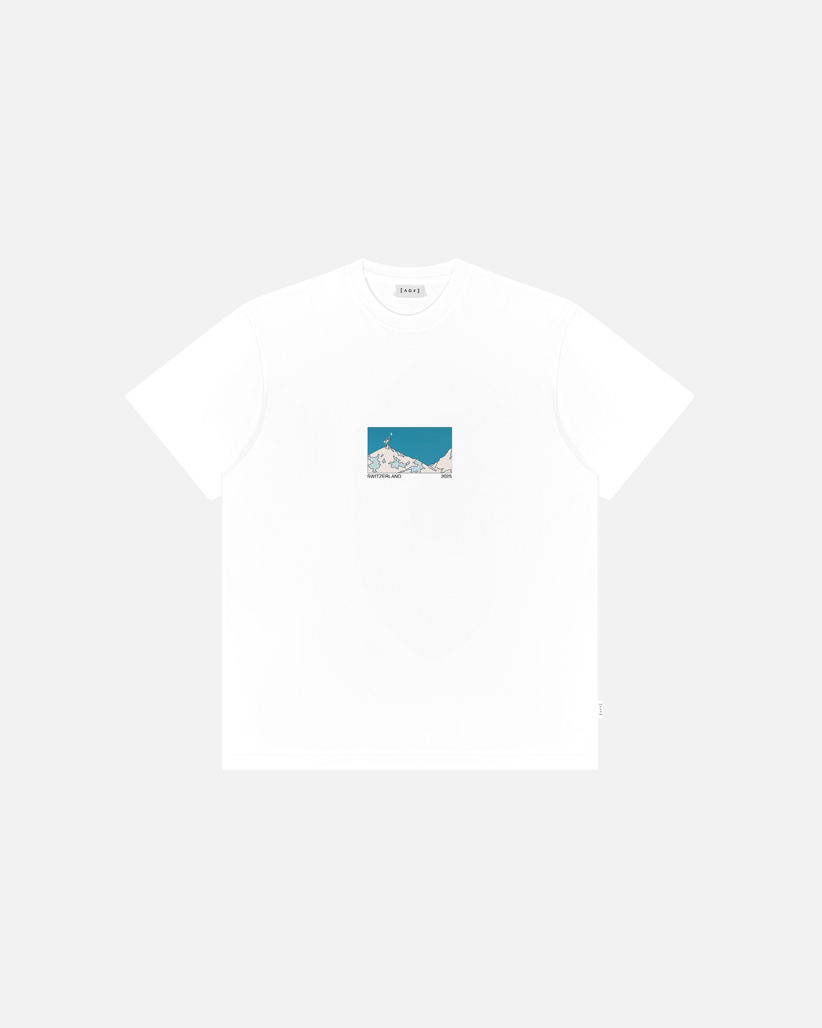 AOF In The Mountains Tour T-Shirt | White Tee | Art of Football