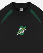 ART OF Football x Hibernian Black Panelled Sweat | AOF x HFC