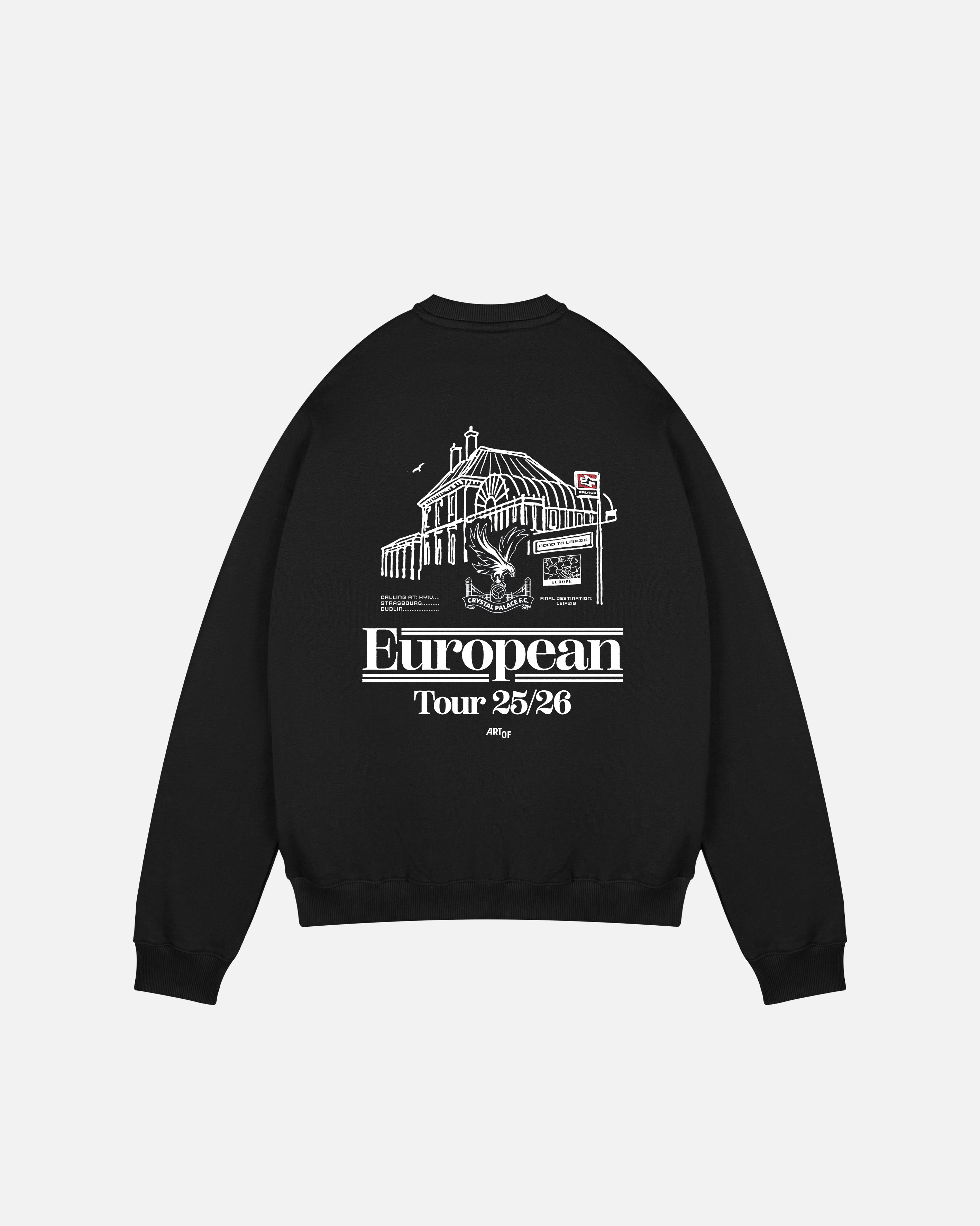 ART OF x Crystal Palace European Tour Sweat | Printed Football Jumper