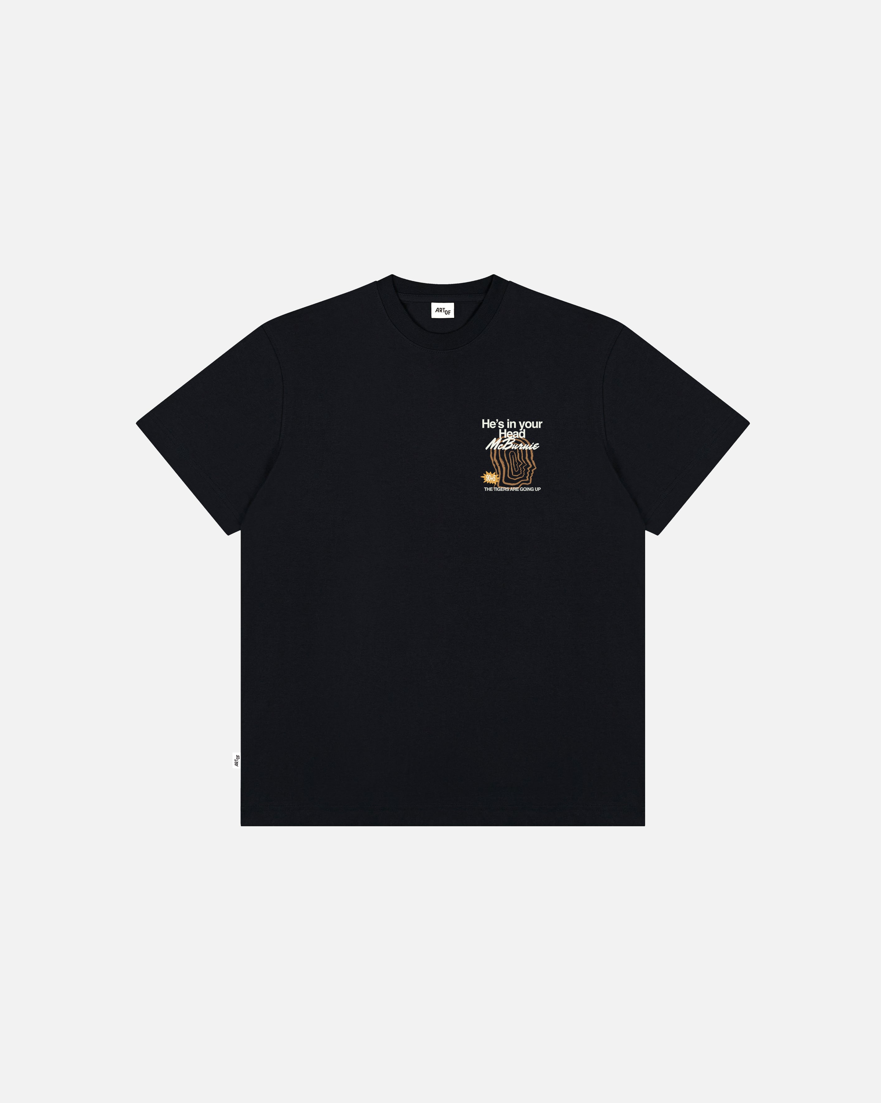 ART OF Hull City In Your Head Tee | Black Graphic Football T-shirt
