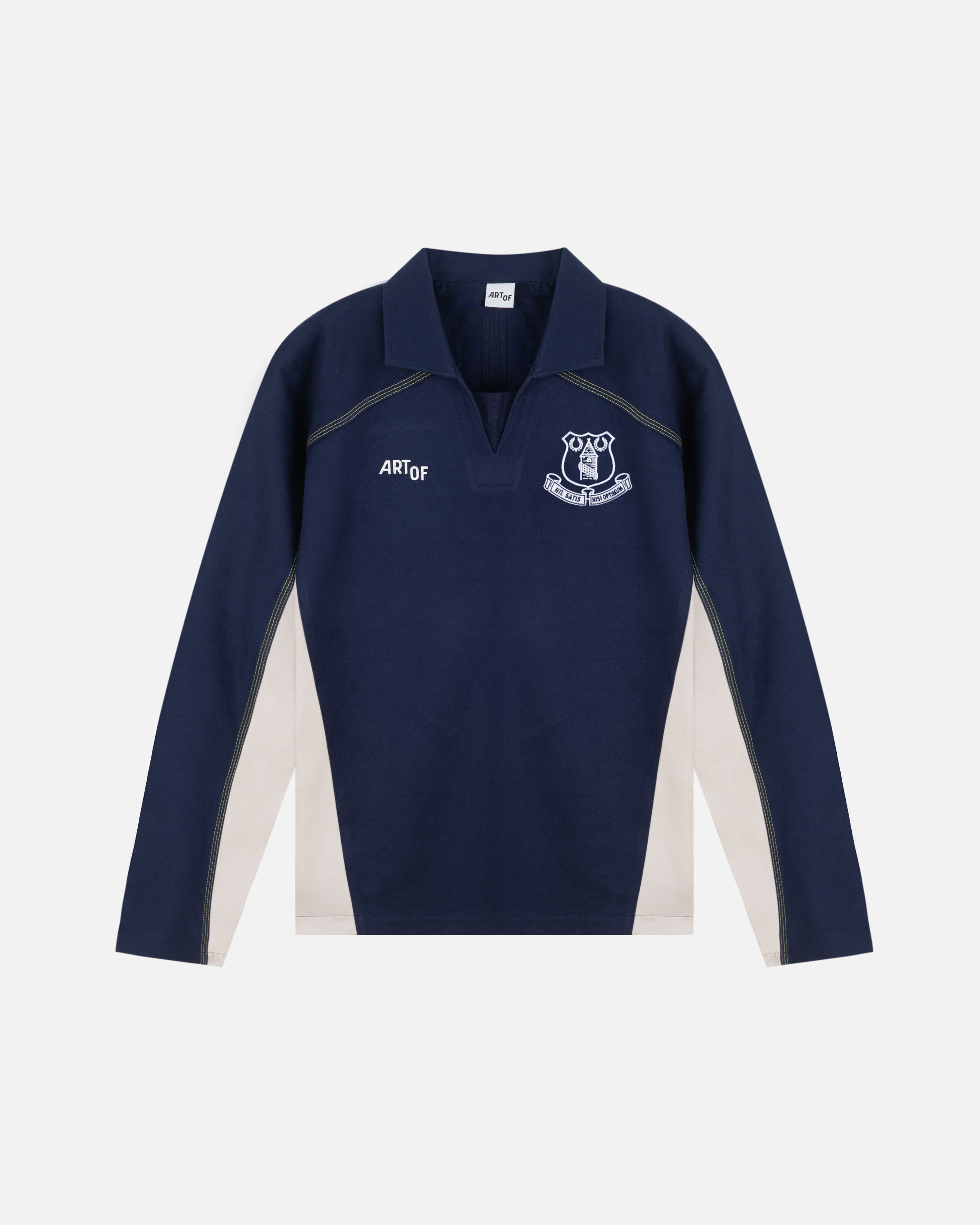 ART OF x Everton Drill Top | Long Sleeved Embroidered Football Merch