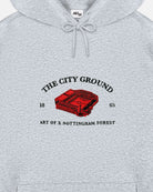 ART OF x Forest Stadium Hoodie | NFFC Grey Embroidered Football Sweat