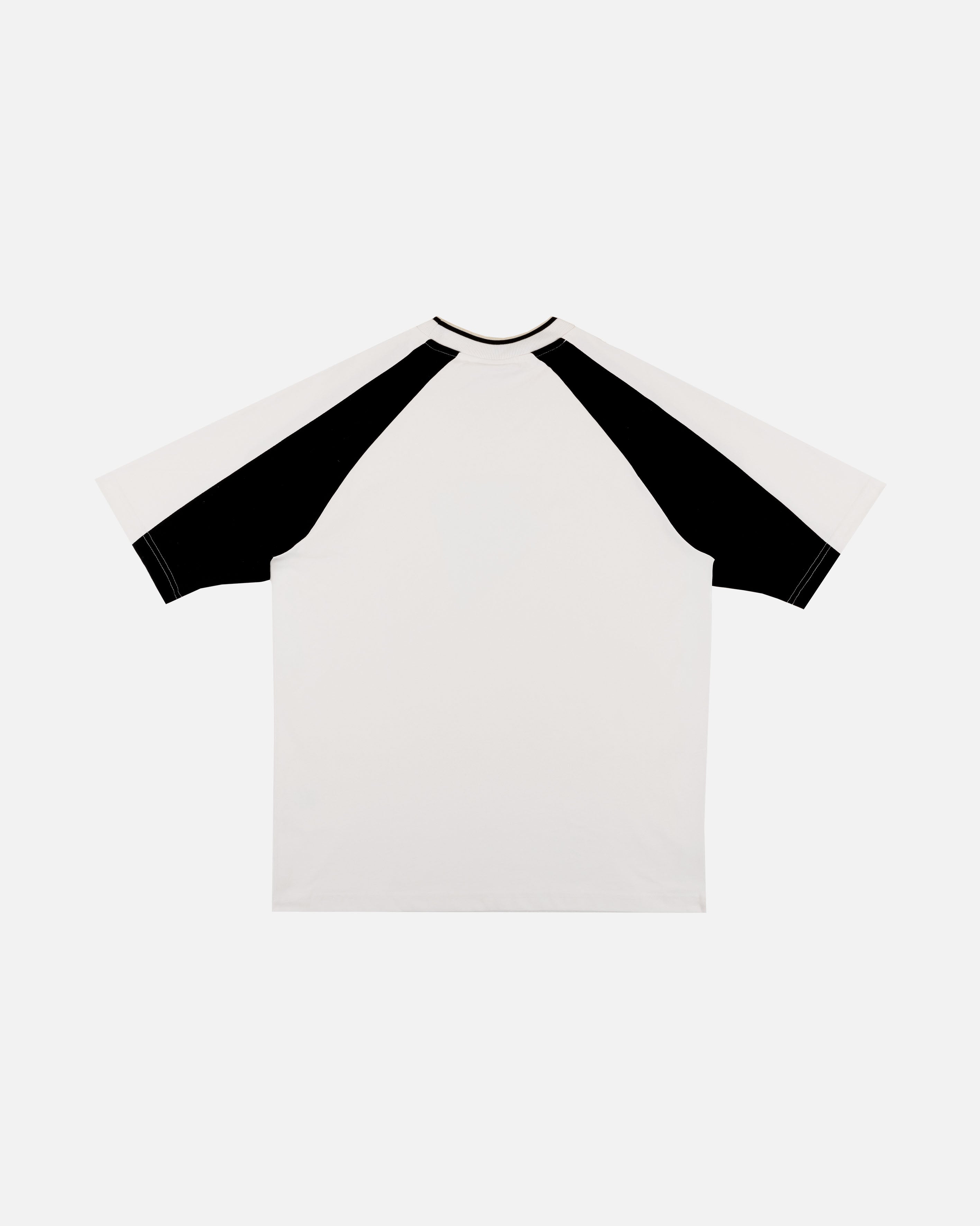 AOF x Hibs 90s Heavyweight Panelled T-shirt | Art of Football