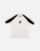 AOF x Hibs 90s Heavyweight Panelled T-shirt | Art of Football