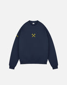 ART OF x West Ham Single Colour Crest Sweat | Navy Football Jumper