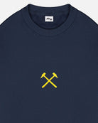 ART OF x West Ham Single Colour Crest Sweat | Navy Football Jumper