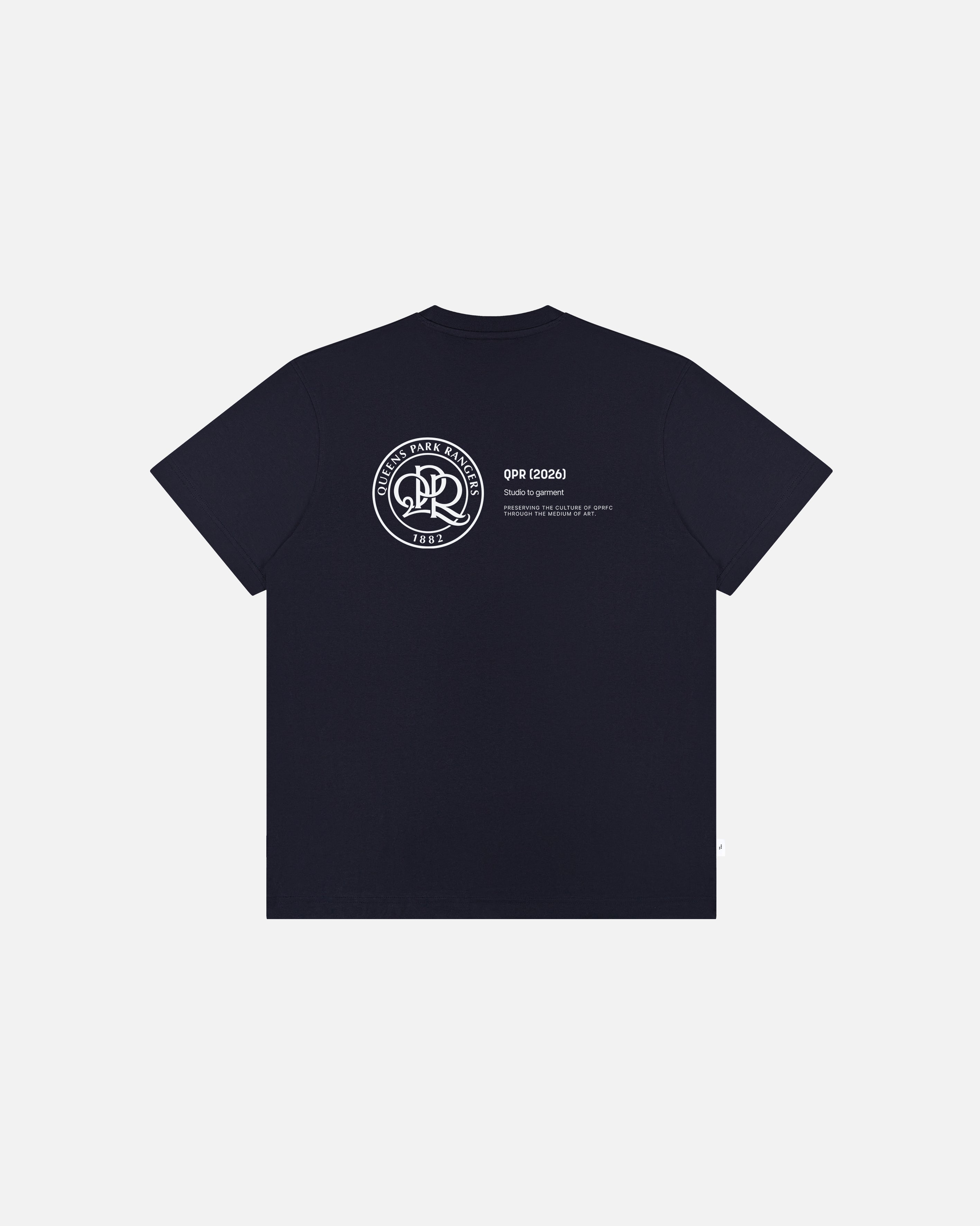 ART OF x QPR Gallery Tee | Navy Graphic Football T-shirt