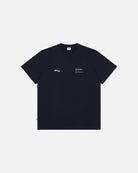 ART OF x Wolves Gallery Tee | Navy Graphic Football T-shirt