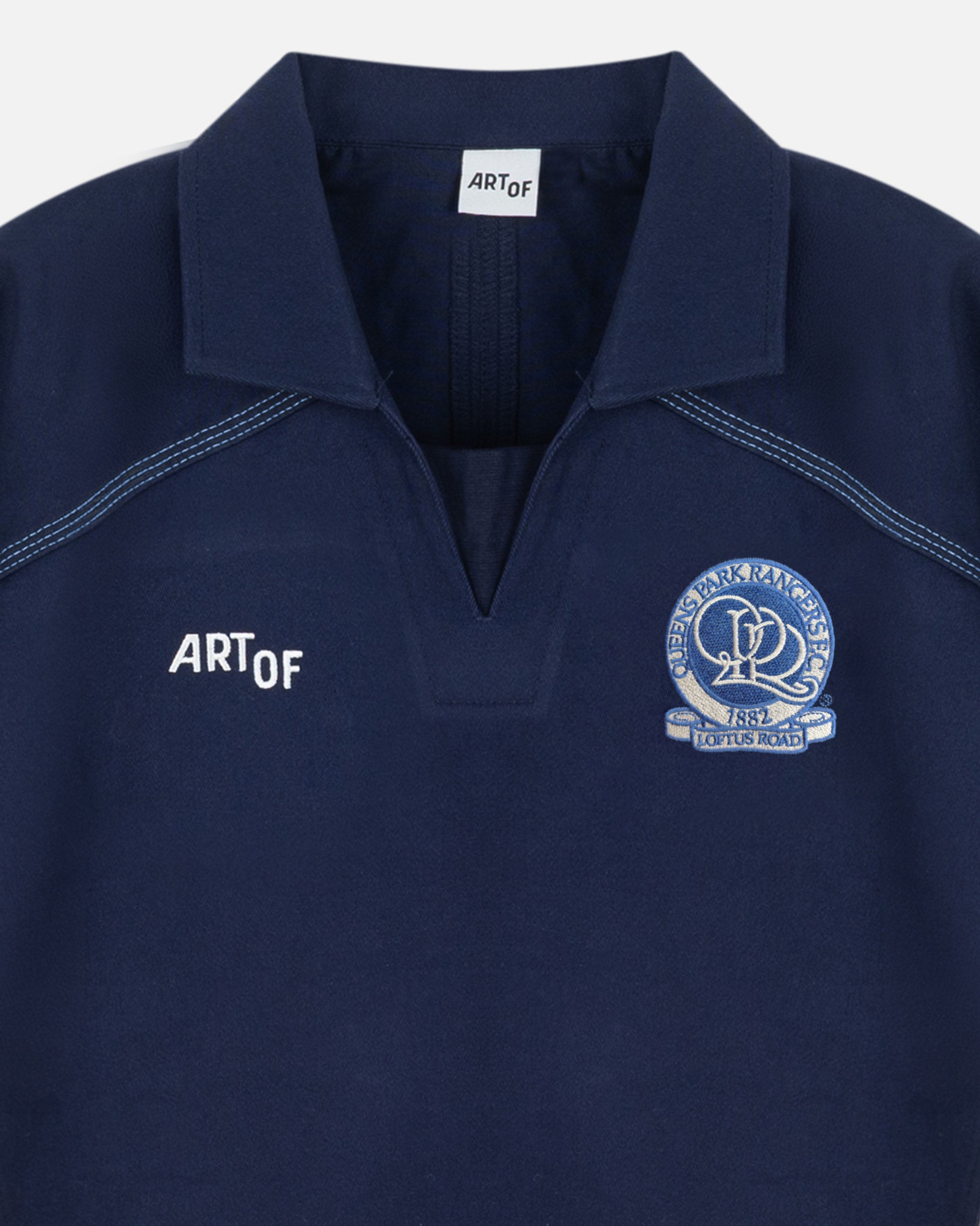 ART OF x QPR Drill Top | Long Sleeved Embroidered Football Top