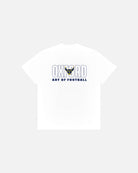 AOF Oxford 90s Tee | White Graphic T-shirt | Art of Football