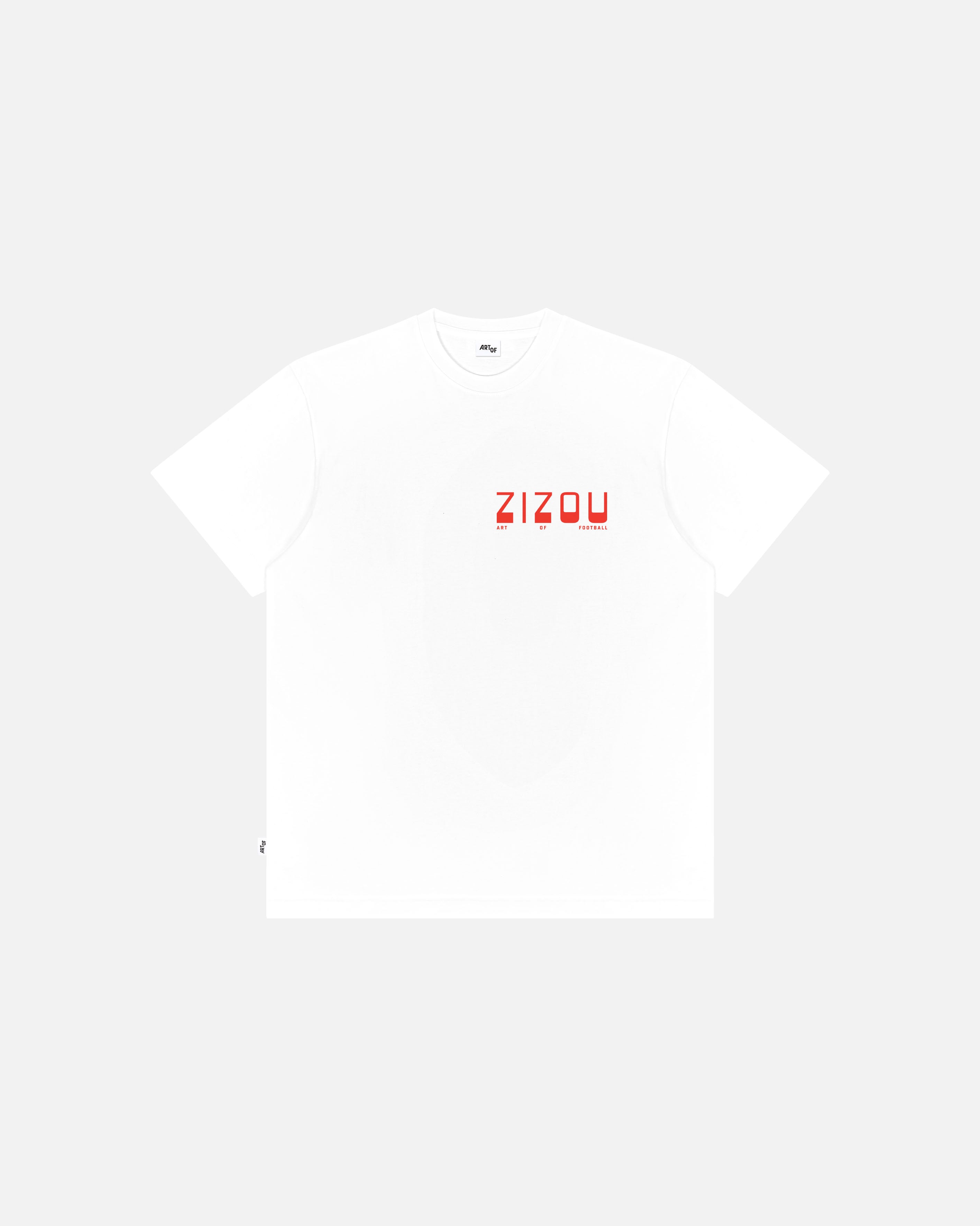 ART OF Football  Zizou Tee | AOF White Graphic T-shirt