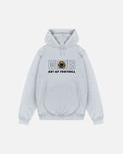 AOF x Wolves 90s Hoodie | Grey Embroidered Top | Art of Football